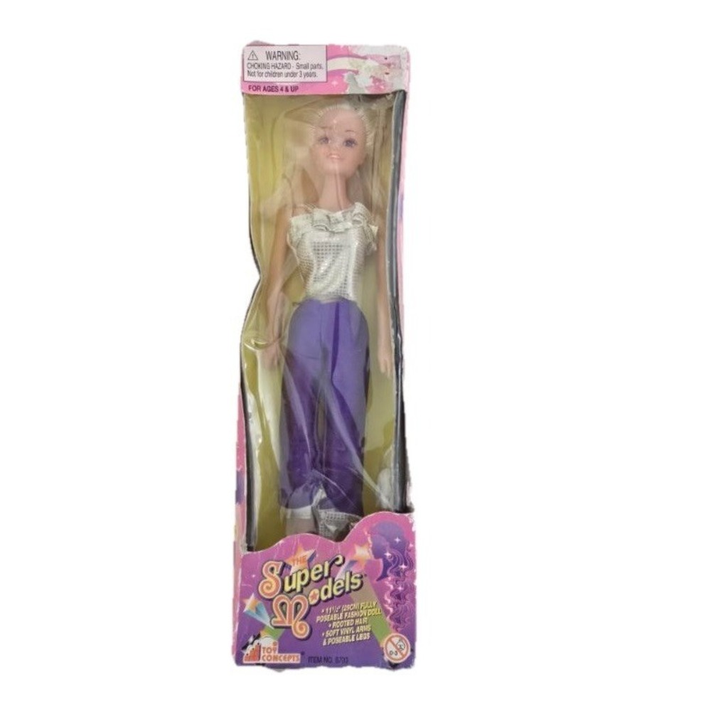 Vintage Toy Concepts The Super Models Glamour Fashion Doll 8703 KB Toys